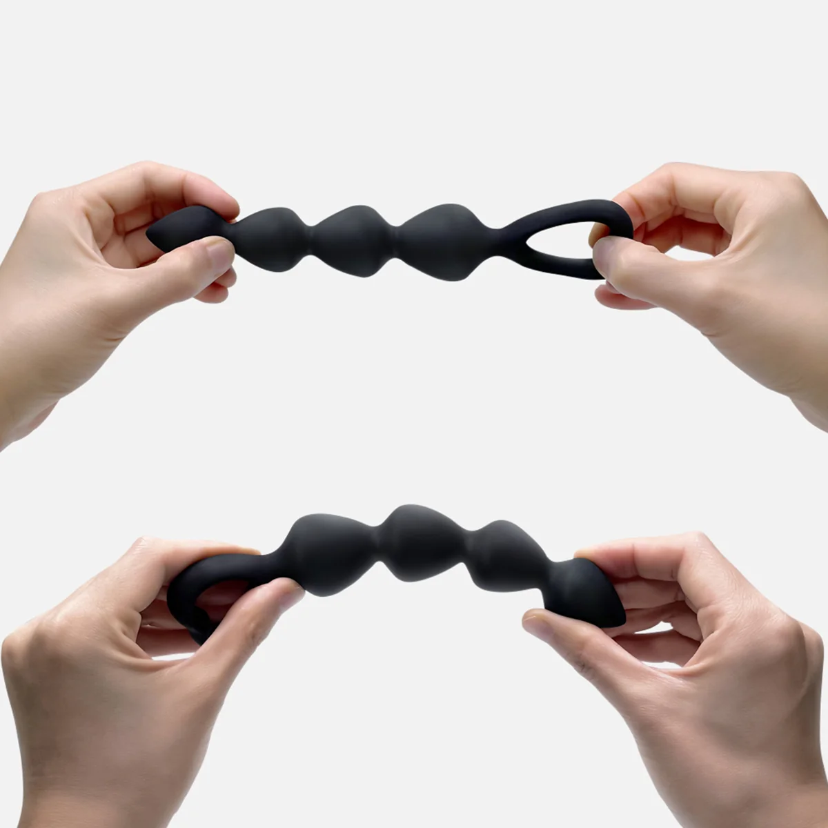 Bing Bang Non Vibrating Plug Set Large - Black - Image 3